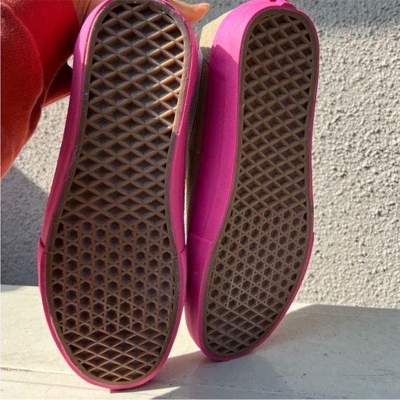 VANS SYNDICATE OLD SKOOL PRO GOLF WANG Tyler the Creator-PINK/WHEAT Size 8.5 NWT - Picture 6 of 14